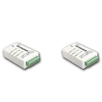 2X CAN Bus Анализатор CANOpenJ1939 USBCAN-2A Адаптер USB-CAN, съвместим с два канала ZLG