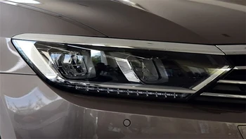 За VW Magotan/Passat B8 2016 2017 2018 Led Предните Светлини Лампа Прозрачен Корпус Лампи Капак Фарове Обектив От Плексиглас
