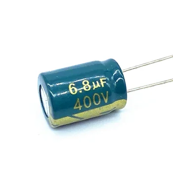 30 бр./много висока честота на низкоомный 400 6,8 icf алуминиеви електролитни кондензатори с размер 10 * 13 mm 20%