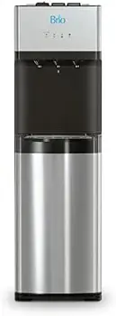 CLBL520SC Самопочистващ диспенсер за вода за охлаждане на долната зареждане на бутилки с обем от 3 и 5 литра с носиками за топла, стайна температура и студена вода, Chil