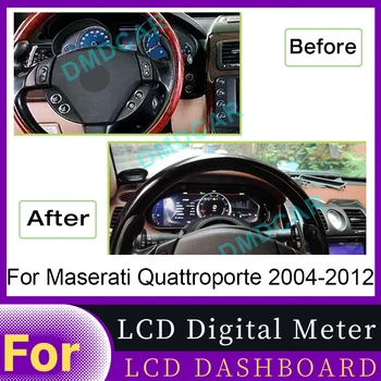 За Maserati Quattroporte 2004 2005 2006 въз основа на 2007-2012 най-Новите автомобили LCD цифров таблото, комбинация от уреди, кран, скоростомер