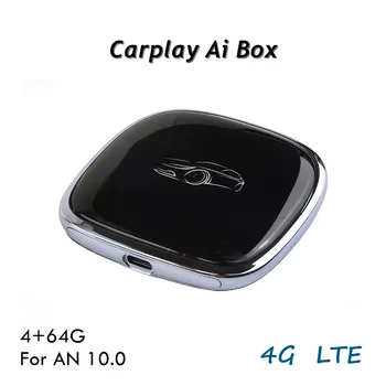 Carplay Ai Box Безжичен Автомобилен Мултимедиен плеър Carplay Box AI-996 С Максимална 8-ядрен процесор Snapdragon И 10.0 Carplay