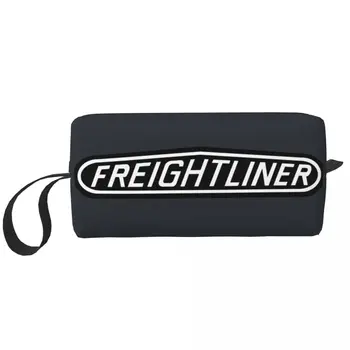 Пътна чанта за тоалетни принадлежности, Freightliner, Преносим Козметични Органайзер за грим за жените, кутия за съхранение на козметиката