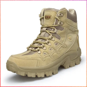 2023 Високи спортни обувки Sandy Tactics, Размер 39-47, Топли армейските обувки, Мъжки обувки, Работни, Защитни обувки, Мотоциклетни ботуши