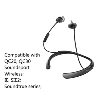 Силиконови накрайници за заушников BOSE Sound Sport накрайници за уши QC20 QC30 Earpad за слушалки Директен доставка