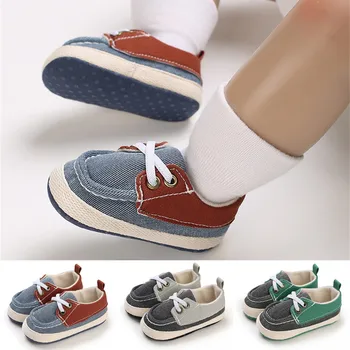 Децата, които ходят за първи път, Новородено Момче, момиче, Мека подметка, памучен устойчива на плъзгане обувки, туристически обувки, Ежедневни обувки в стил мозайка 0-18 м, Sapato