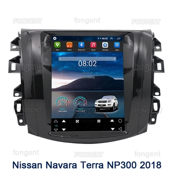 Авто радио-Android, gps, мултимедийни стерео за NISSAN NP300 Navara TERRA 2017 2018 2019, радиоплеер, навигация за екрана на tesla