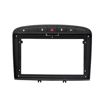 9 Инча 2Din Автомобили панел за PEUGEOT 408 308 08-16 Стерео панела, за монтиране на таблото, DVD Инсталация-рамка, комплект за арматурното табло