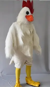 дълъг плюшено талисман костюм на пиле roadrunner обичай на карнавалните костюми от аниме cosplay комплекти маскотта маскарадное рокля карнавал N30822