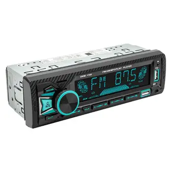 Радио на Един Din LCD Дисплей Авто Стерео Мултимедиен аудио плейър 5.1 Bluetooth USB Бързо Зареждане на Гласово Управление FM/AM Радио Приложение За Телефон