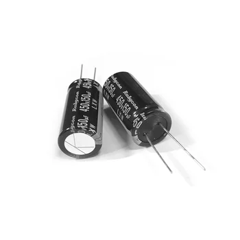 50шт 450V150UF дълъг конектор марка RUBYCON 18X35 животът нови ниско съпротивление на електролитни кондензатори