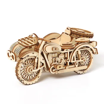 Колекция от модели мотоциклети-на пъзела, Детски модел на колата, 3D-играчка-пъзел 