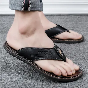 Мъжки чехли 2019 нови летни мъжки сандали улични плажни сандали с индивидуалността, мъжки тенденция, модни дрехи
