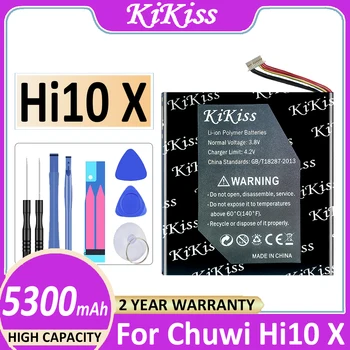 Оригинална Батерия KiKiss Hi10X 5300 mah За Chuwi Hi10 X Tablet PC, Батерия с 7-Кабелен Съединител, Инструменти Bateria