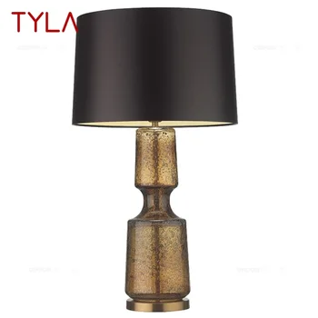 Лесна настолна лампа TYLA, модерна настолна лампа, led за декорация на дома, спални