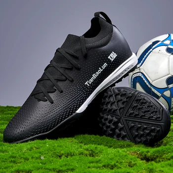 Качествени футболни обувки C. Diqna Здрава футболна обувки Леки, Удобни Маратонки за футзала в насипно състояние Chuteira Society