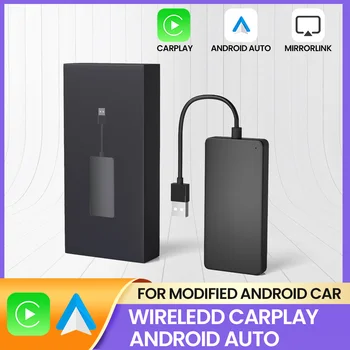 Автомобилни аксесоари Кабелен и безжичен Carplay Android Smart Auto USB Dongle AI TV Box Адаптери за автомобилна мултимедийна навигация Android