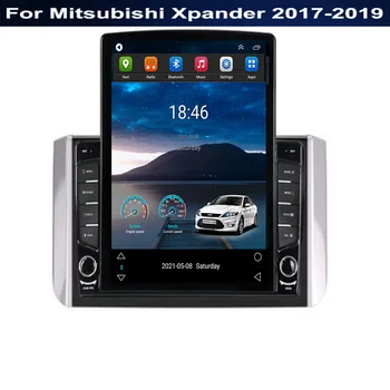 За автомобилното радио Tesla Style 2 Din Android 12 за Mitsubishi Xpander 2017-2035 Мултимедиен плейър GPS Стерео камера RDS
