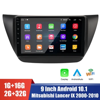 Android 10.1 За Mitsubishi Lancer 9 CS 2000-2010 9-инчов мултимедиен авто радио MP5 Плейър GPS WiFi Bluetooth 2 Din