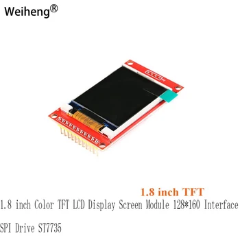 1,8-инчов цветен TFT LCD дисплей с модула 128160 Интерфейс SPI Drive ST7735