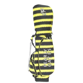 Професионална чанта за голф, PG, стандартна водоустойчива спортна опаковка за пътуване от изкуствена кожа, голям капацитет, аксесоари за тренировки с пет мрежи