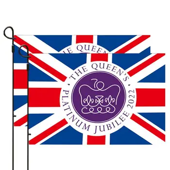 Флаг на кралица Елизабет II Флаг на кралица Елизабет II На прозореца на колата на Кралица Флаг на Великобритания Банер на Кралицата за употреба на открито на закрито 30 X