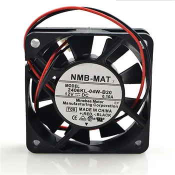 За NMB-MAT 2406KL-04W-В20 DC 12V 0.1 A 6 см 6015 60x60x15 мм Безшумен Вентилатор за охлаждане на процесора