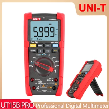 UNIT UT17B UT15B PRO е Професионален Цифров Мултицет Тестер Истински Среднеквадратичного Напрежение Дисплей Цифри Измерване на съпротивлението на кондензатора VFC