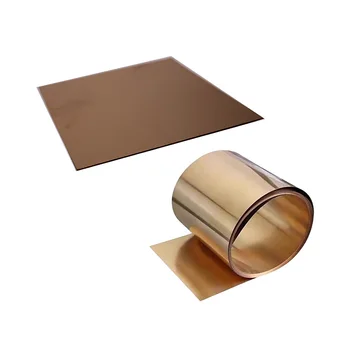 Плоча от люминофорной бронз, Фольгированный Прокладочный лист, Лента лента от 0,01 мм до 3 мм