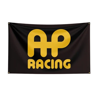 90x150 см Флаг AP Racings Банер за състезателен автомобил с принтом от полиестер За декор 1