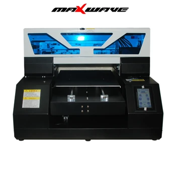 Полноавтоматический плосък принтер мастилено-струен A3 DTG, печатна машина за тениски на тъкани, калъф за телефон, кожа, акрил