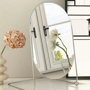 Декоративни огледала за работния плот, естетически преносими декоративни огледала за спални, Грим