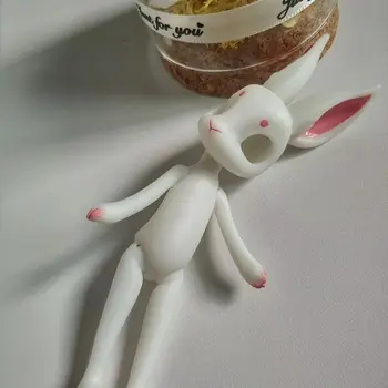 Занаят декоративен заек настолно украшение BJD кукла мини заек празничен подарък автомобилни украса играчки