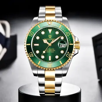 PAGANI DESIGN 2023 Нов Мъжки Механичен часовник Луксозни Вечерни Автоматичен Часовник със Сапфир Стъкло Водоустойчив часовници за мъже reloj hombre
