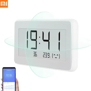 Xiaomi Mijia BT4.0 Безжични Интелигентни Електрически Цифров часовник, Влагомер за помещения и на улицата, термометър, Инструменти за измерване на температурата на