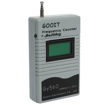Честотен тестер за двустранния радиоприемник GSM 50 Mhz-2,4 Ghz GY560 Брояч честота