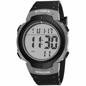 Електронни спортни многофункционални тенденция екрани Модерен мъжки часовници Часовници Мъжки Часовници За Мъже, Мъжки ръчен часовник