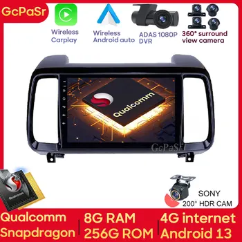 Qualcomm За Hyundai Tucson IX35 2018 Безжичен Мултимедиен Авто Плейър с Android GPS Видео Навигация Стерео HDR QLED Екран 5G WIFI