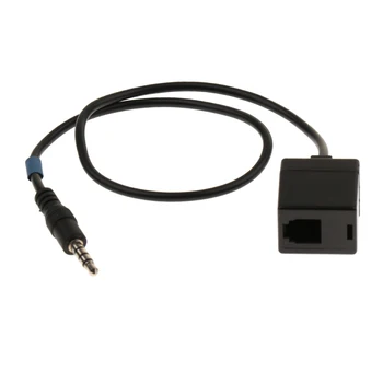 Адаптер за слушалки, удлинительный кабел с 3,5 мм конектор RJ9 4P4C, конвертор с жак RJ9 4P4C - 40 см