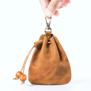 Чанта за ключове zero портфейла от естествена кожа