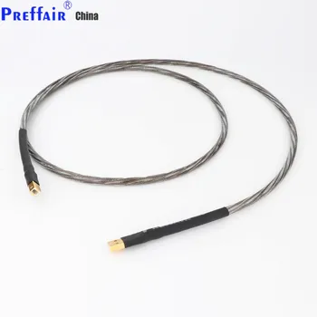 Висококачествени кабели Hi-FI, USB 2.0 type, със сребърно покритие OCC, медни A-B, за да аудиокабеля КПР