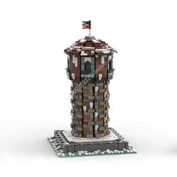 2281 бр. Индивидуални MOC Старата Снежна Кула на Крепостта на Средновековния Замък Модел Строителни Блокове Тухла Детска играчка за рожден ден, подарък за Коледа