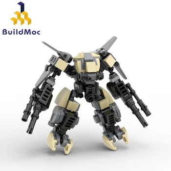 garno Mecha Робот-конструктор с бърз реагированием, Отборът на модел, Механизирано фигурки MOC-94380, Робот-тухла, играчка За подарък на детето