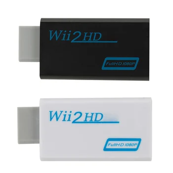 Full HD 1080P WII-HDMI-съвместим адаптер конвертор Wii 2, съвместими с HDMI