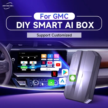 2023 HEYINCAR САМ Smart AI Box Android Auto Безжична CarPlay За GMC Sierra 1500 CANYON TERRAIN ACADIA YUKON Netflix, YouTube Tv