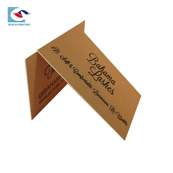 индивидуален дизайн на Sencai безплатен дизайн хартиени изделия, хартия за визитни картички