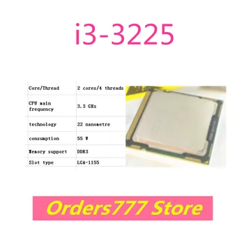 Нов внос на оригинални процесор i3-3225 3225 Двуядрен четырехпоточный 1155 3,3 Ghz 55 W DDR3 DDR4 гаранция за качество 22 нм